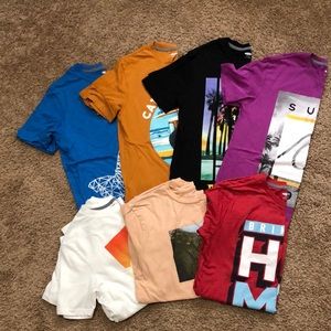 Bundle of big boys graphic Tees